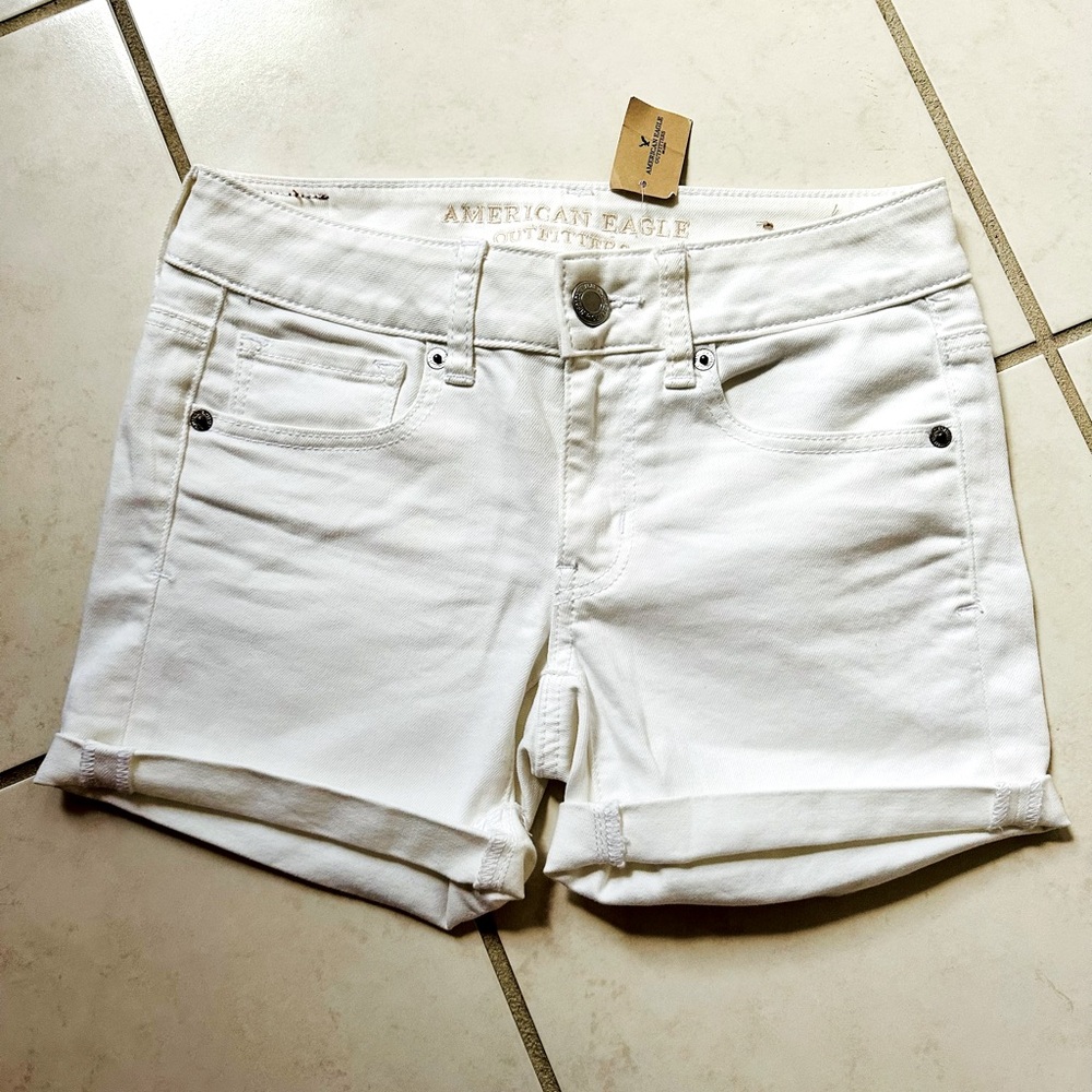 American Eagle midi shorts